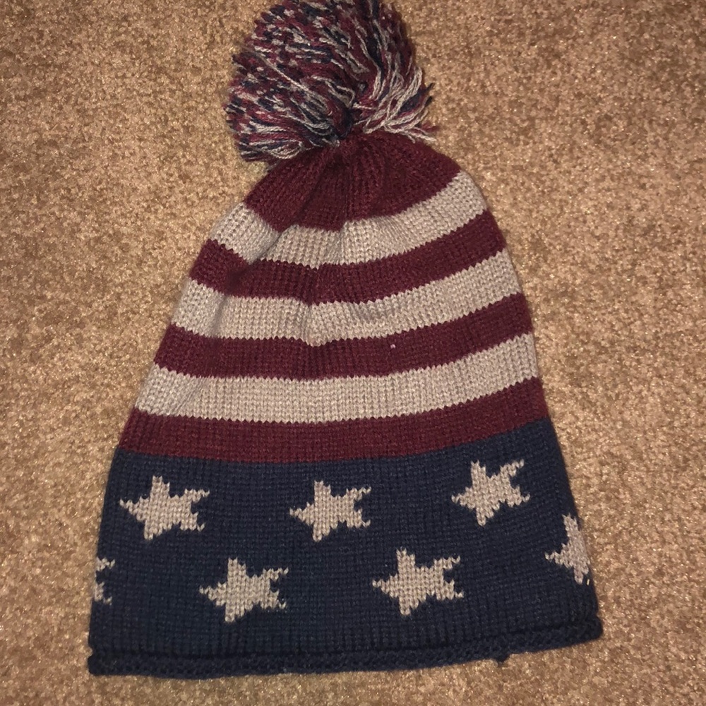 American Flag Beanie
